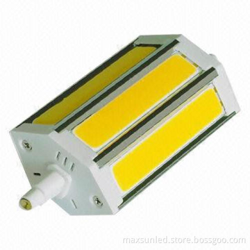 R7S LED bulb, 10W, SMD5050, 85 to 260V/50 to 60Hz